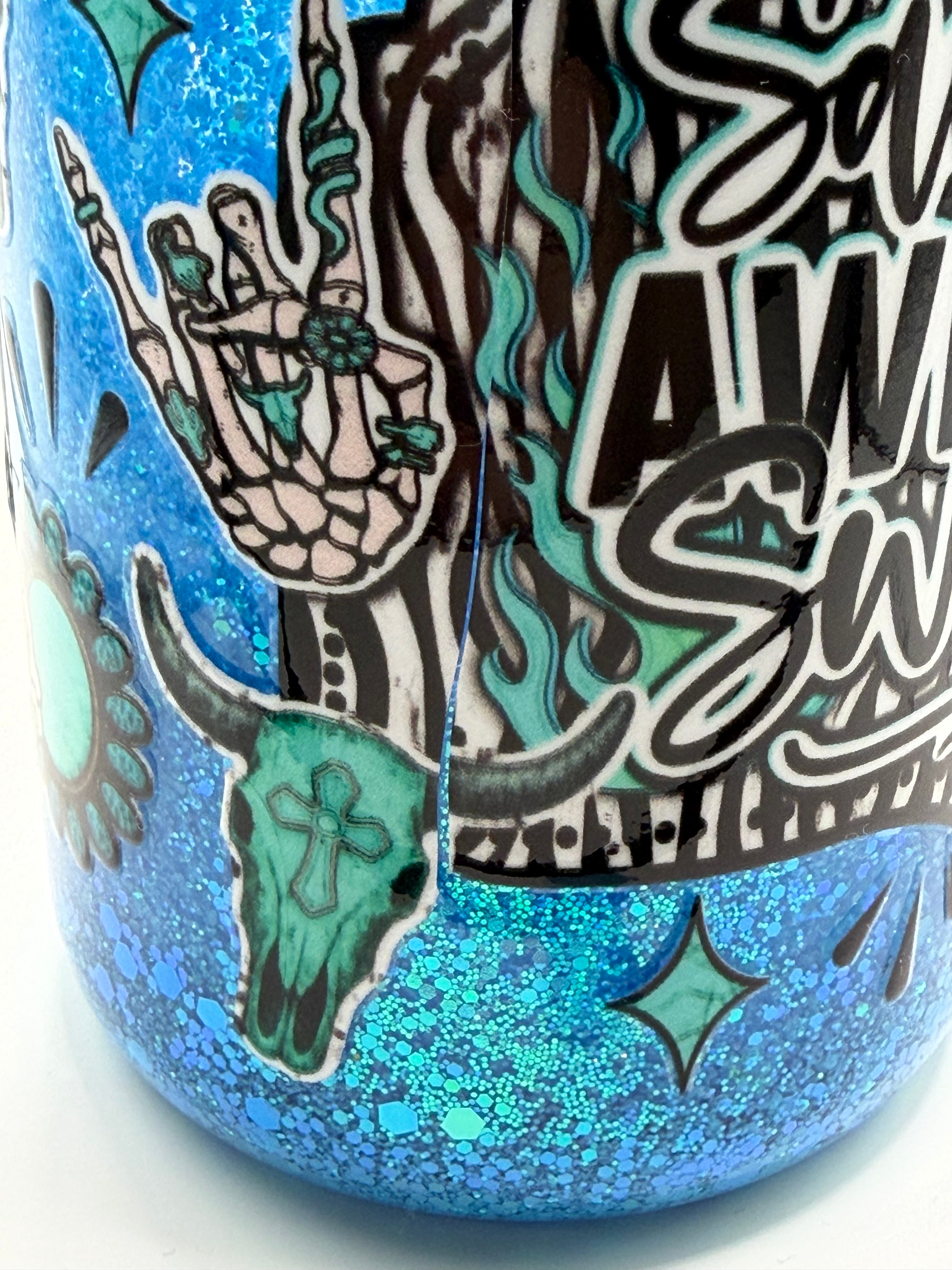 16oz snowglobe damaged
