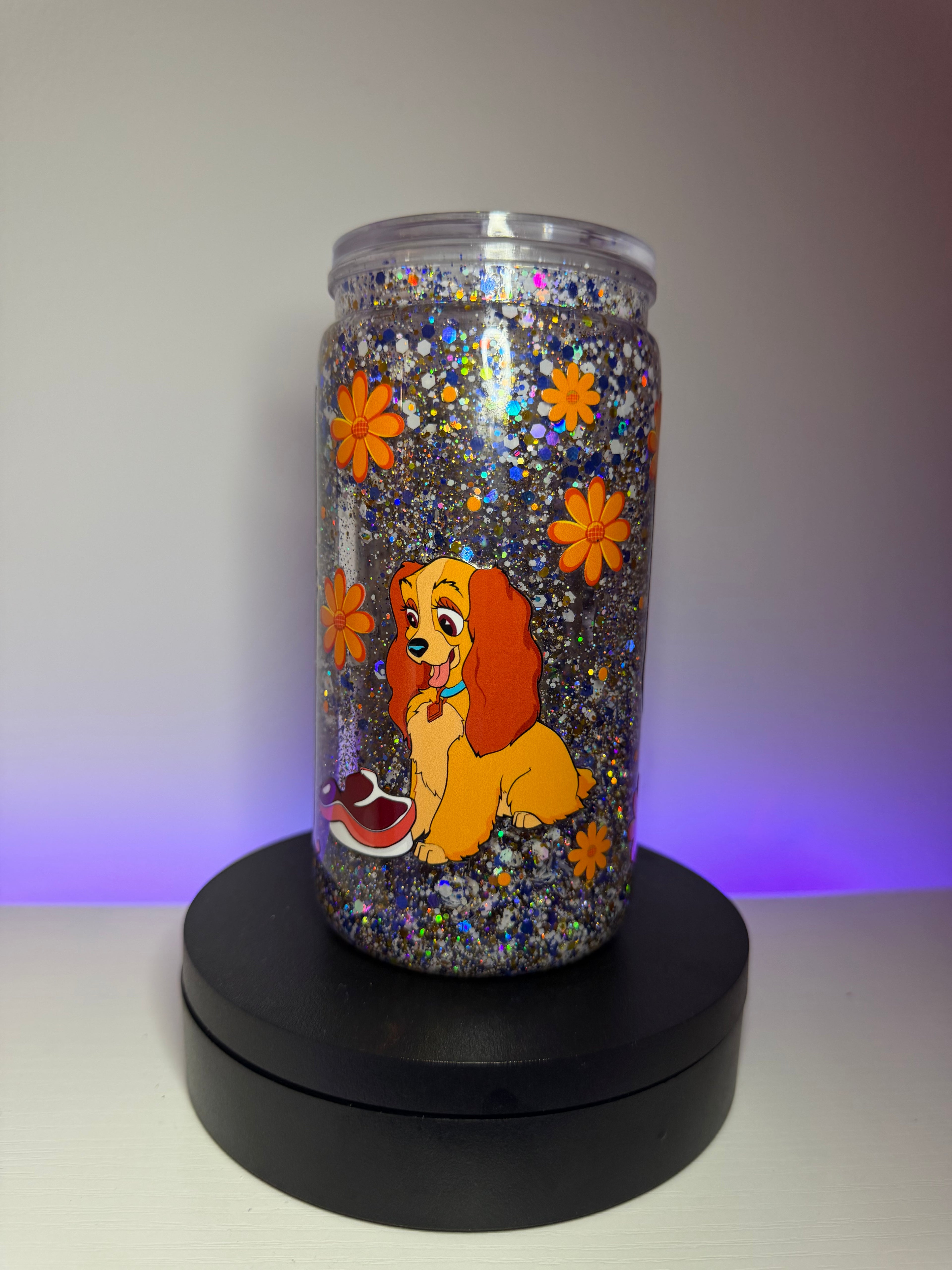 Lady and the tramp tumbler