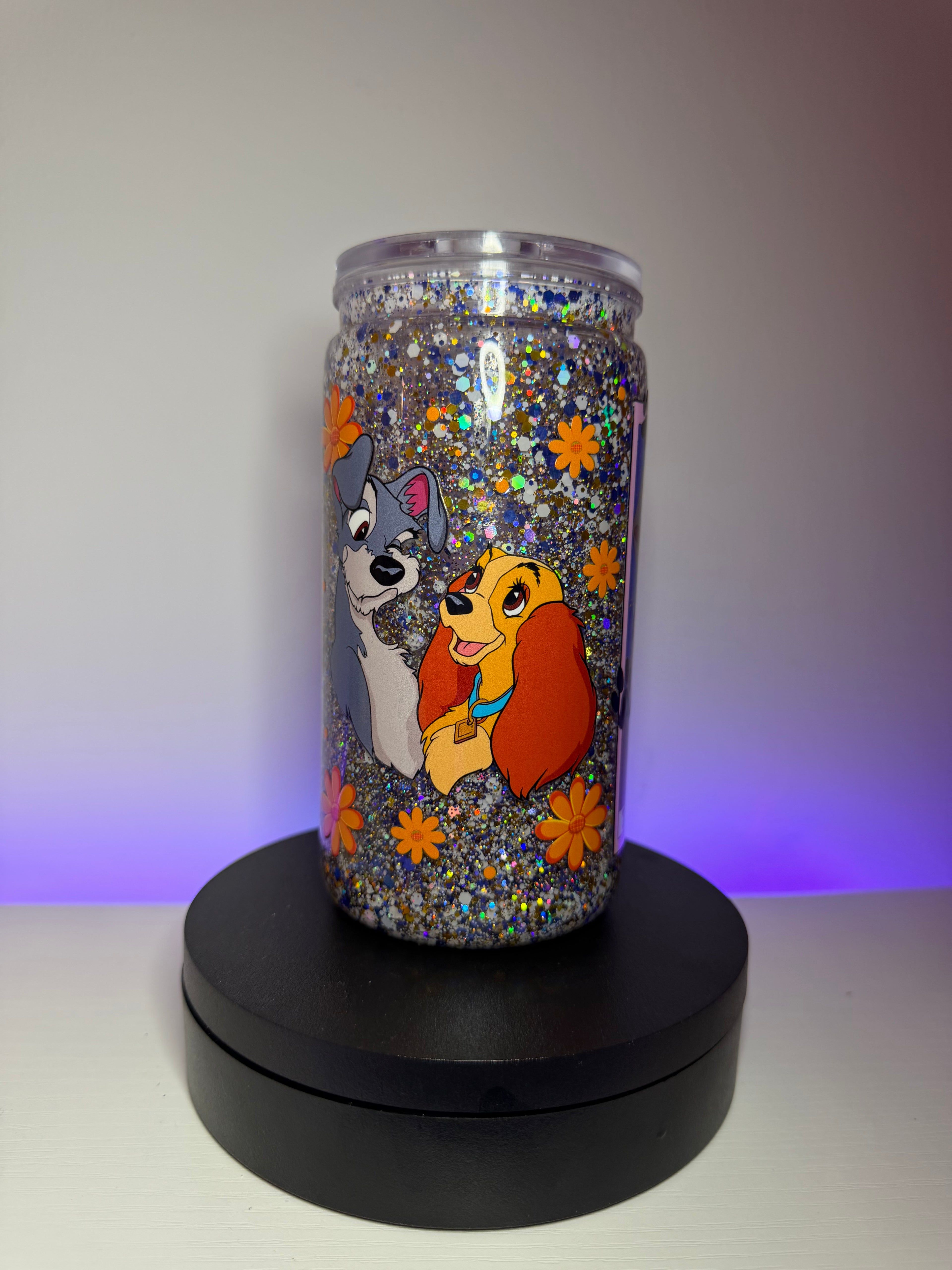 Lady and the tramp tumbler