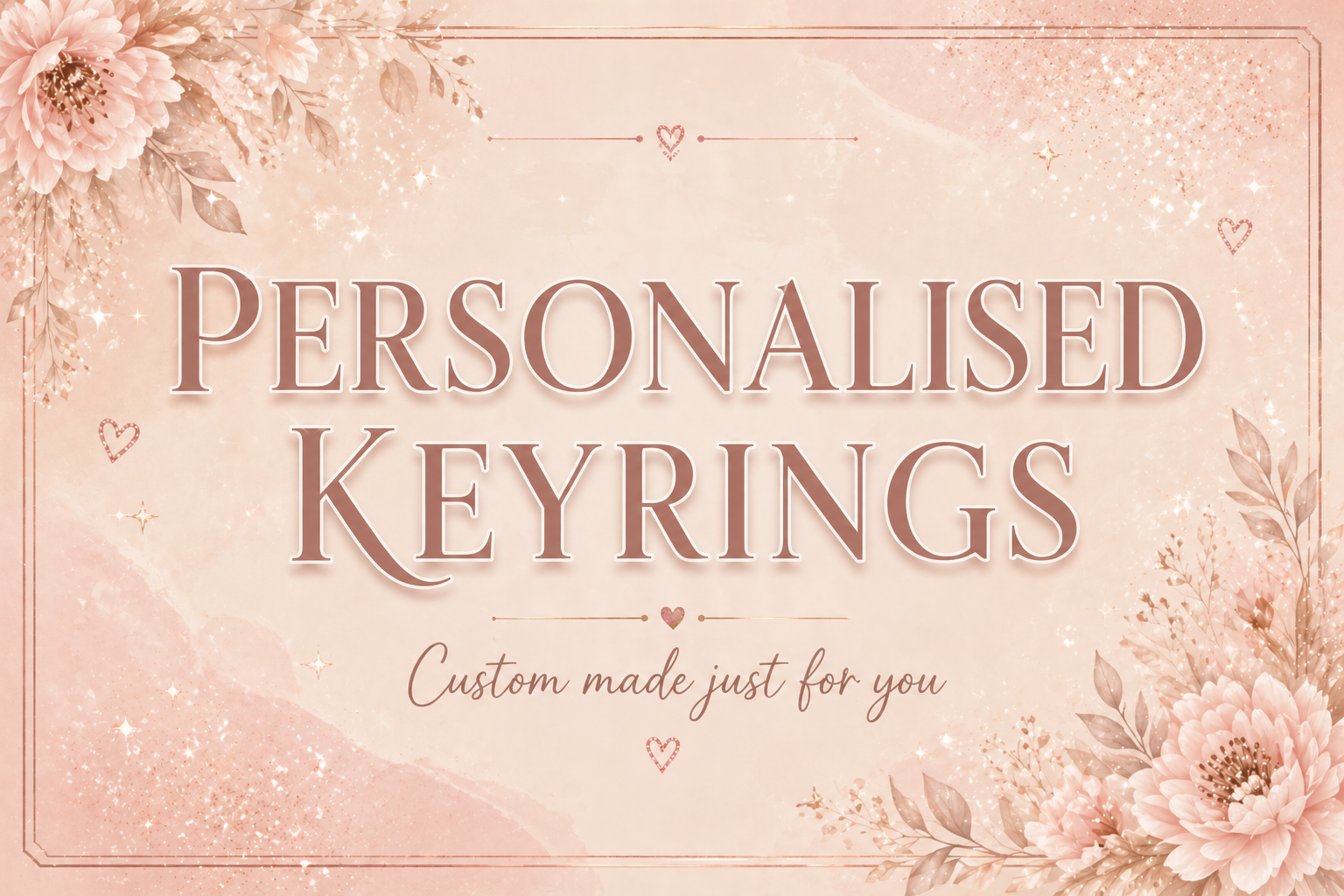 Personalised Keyrings