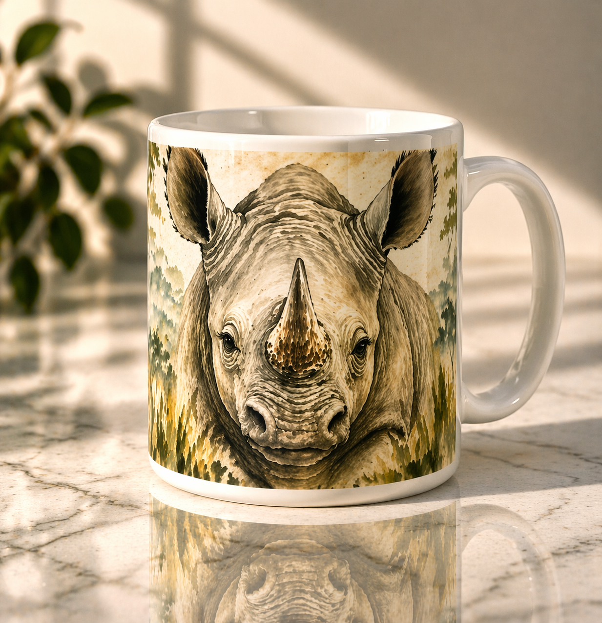 Rhino mug