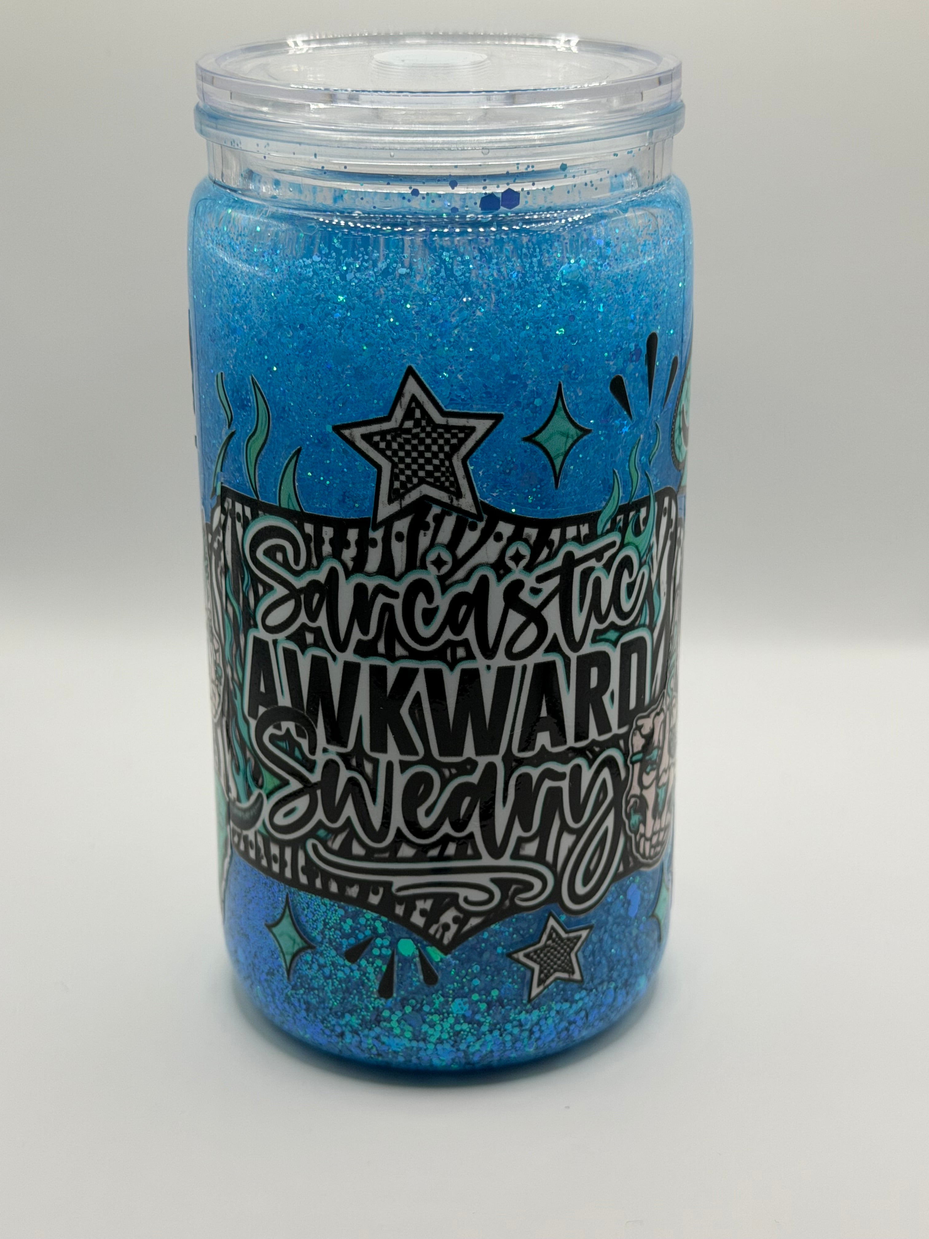 16oz snowglobe damaged
