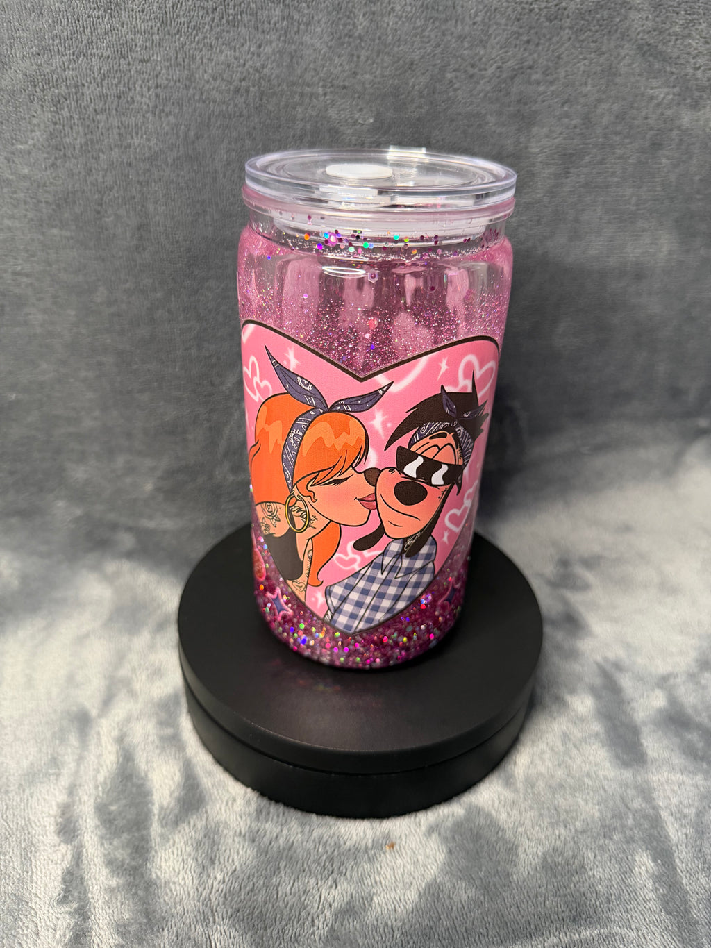 16oz snowglobe tumbler