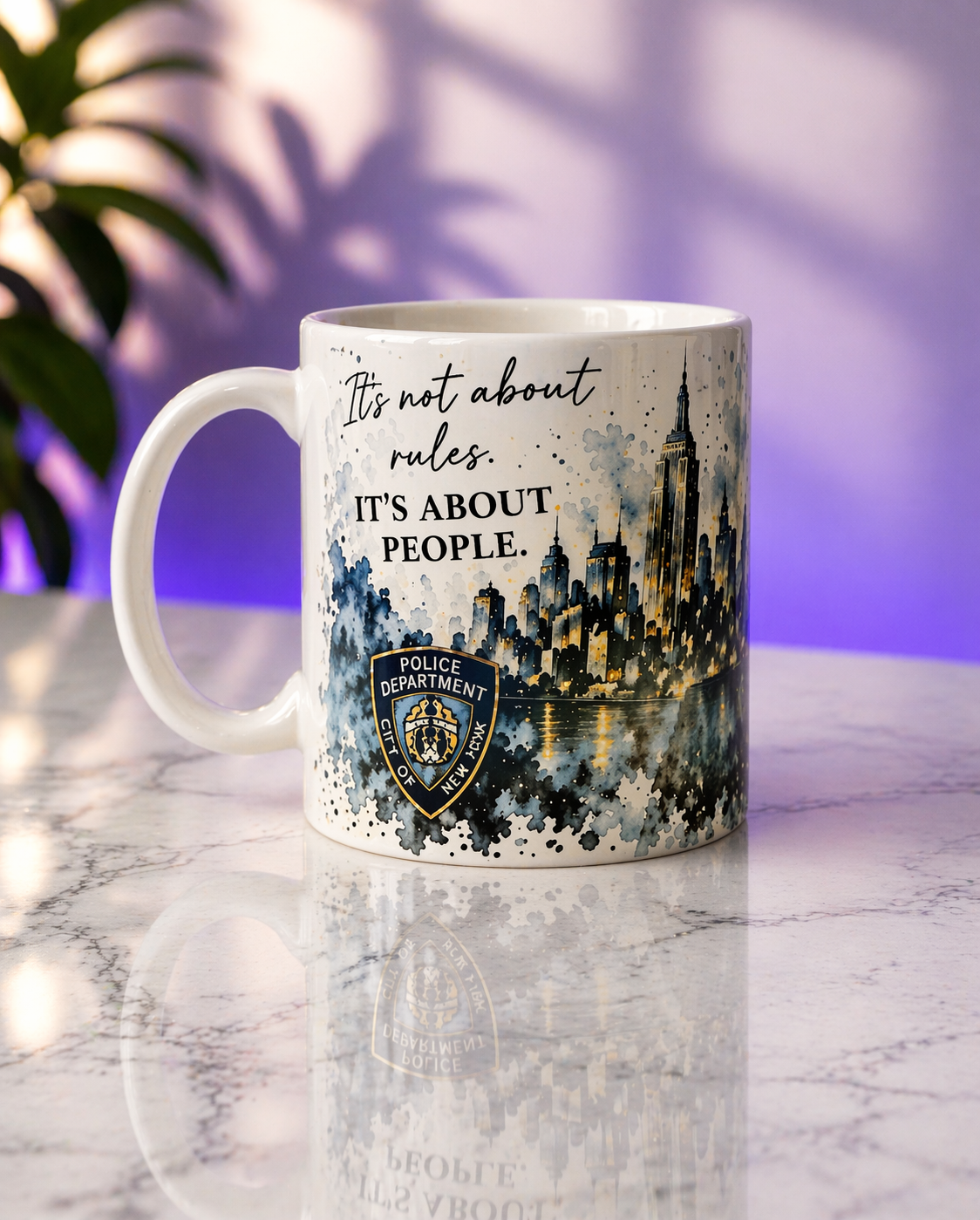 Law and order mug