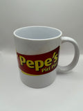 Pepes chicken shop mug damaged