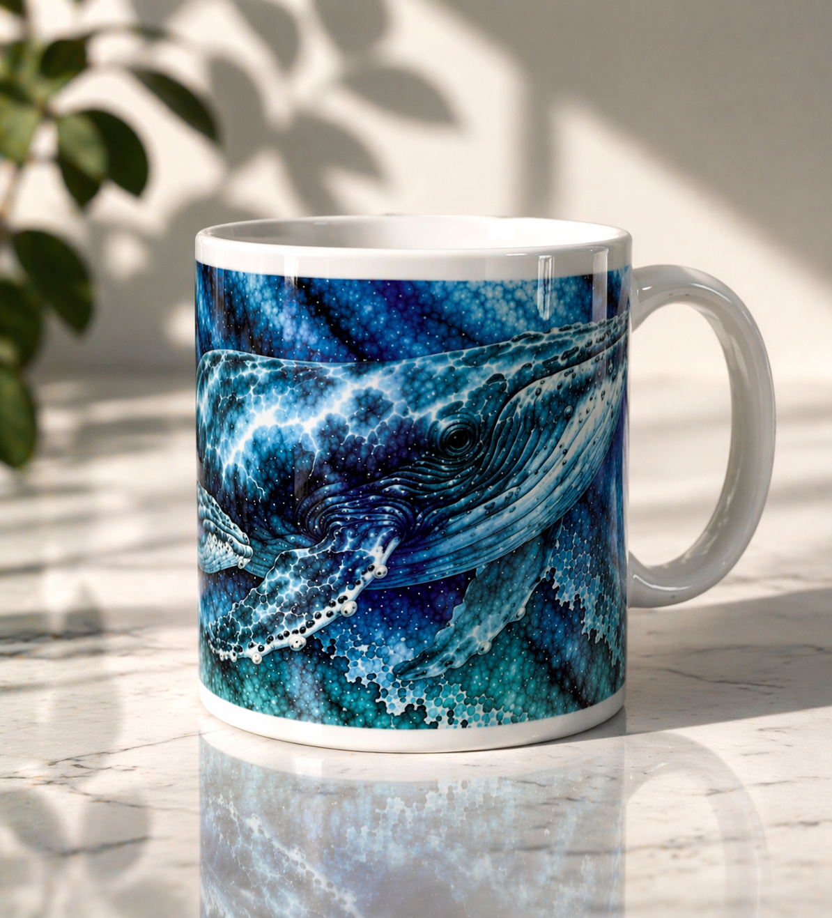 Whale mug