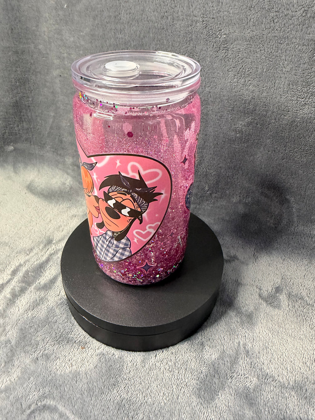 16oz snowglobe tumbler
