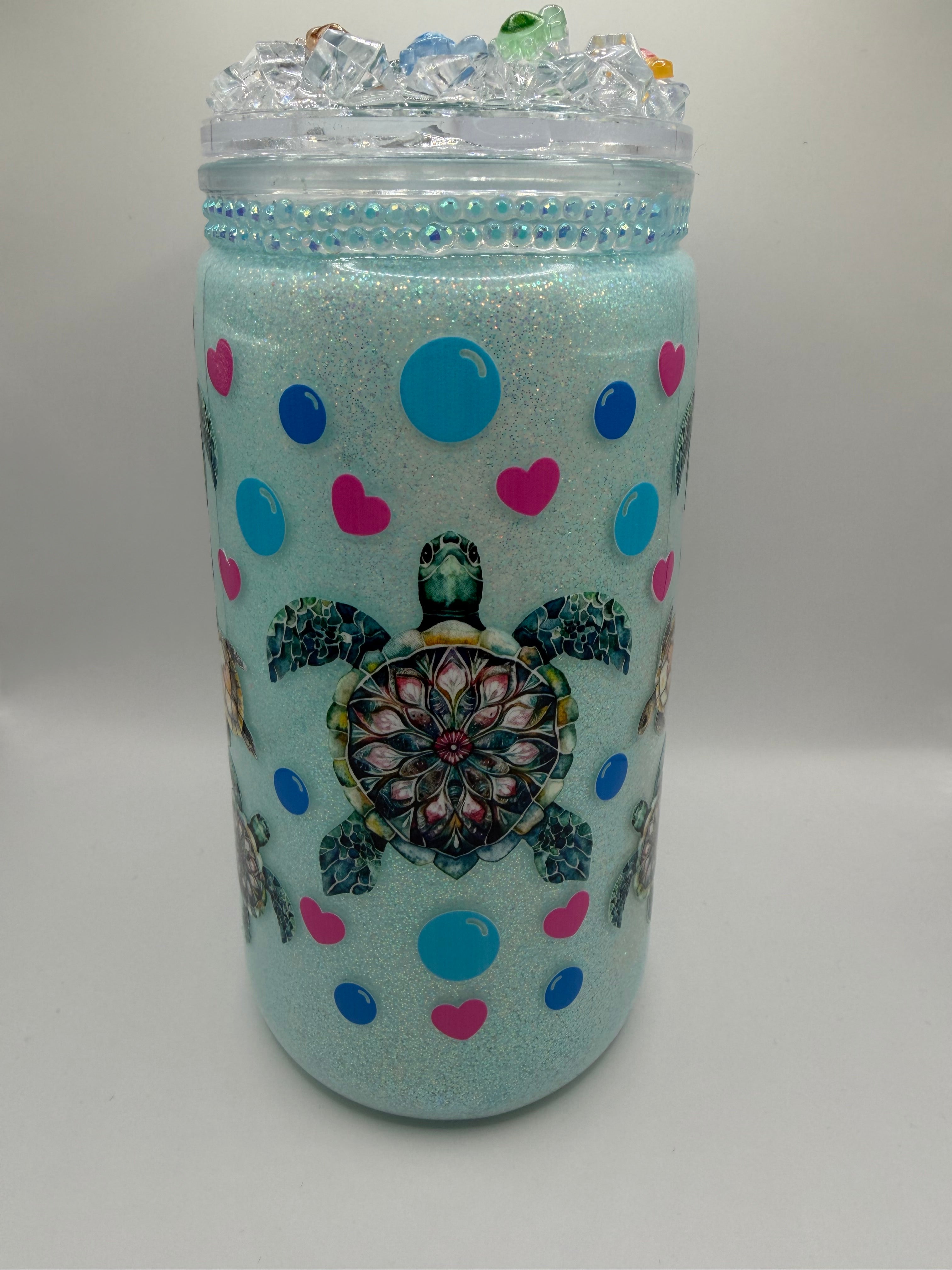 Turtle no globe tumbler