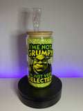 16oz shrek tumbler with diamond beads